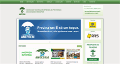 Desktop Screenshot of aneprem.org.br